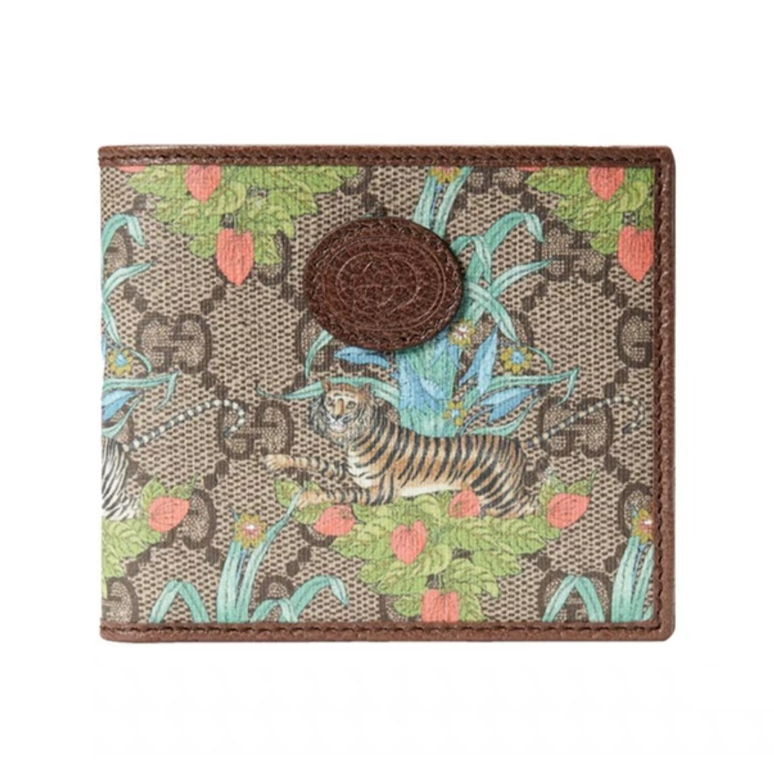 全新未使用 GUCCI/古驰 虎年限定钱夹/M45/赠钥匙扣
