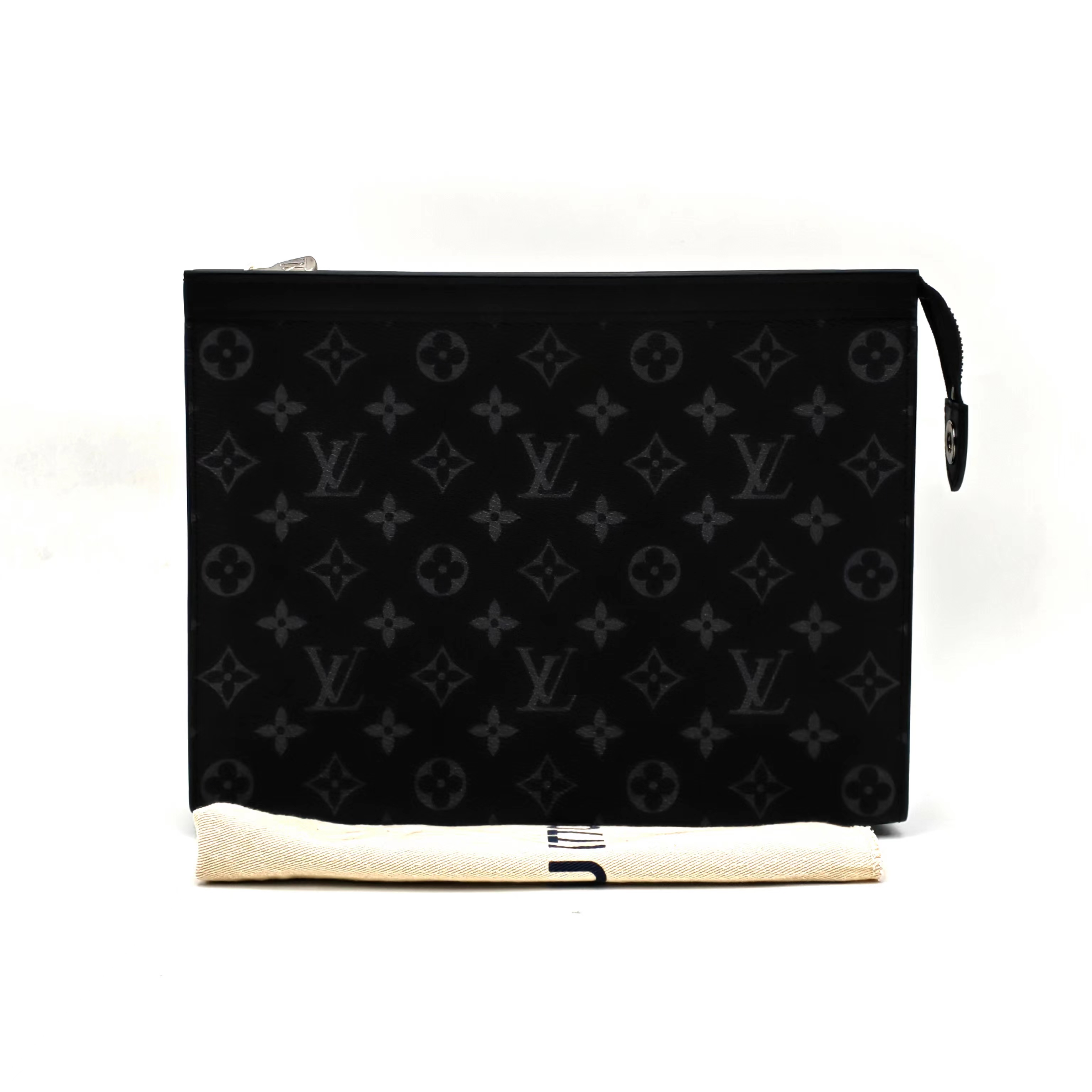 99新  Lv路易威登黑老花洗漱包/D182