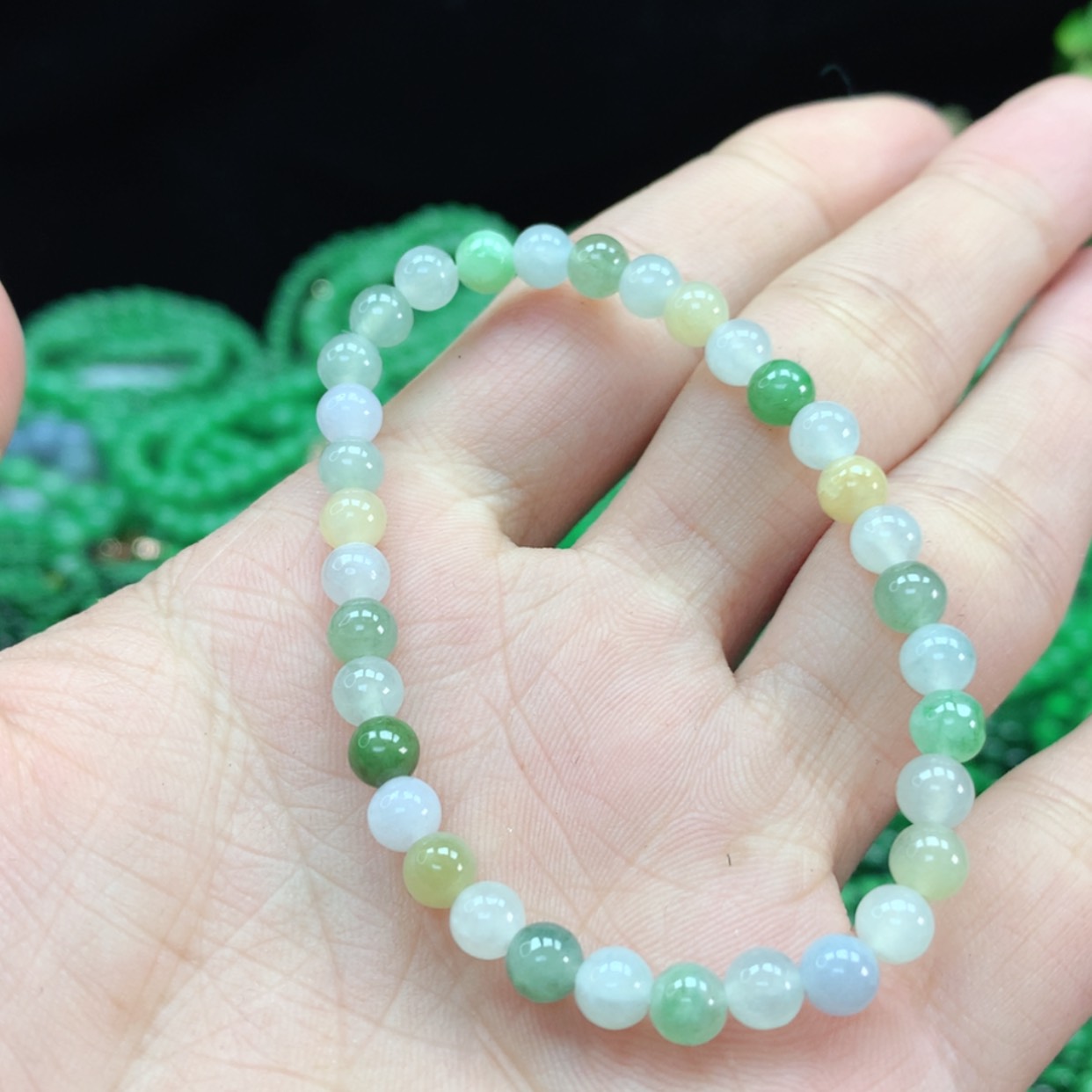 【闪购商品】翡翠手链未镶嵌