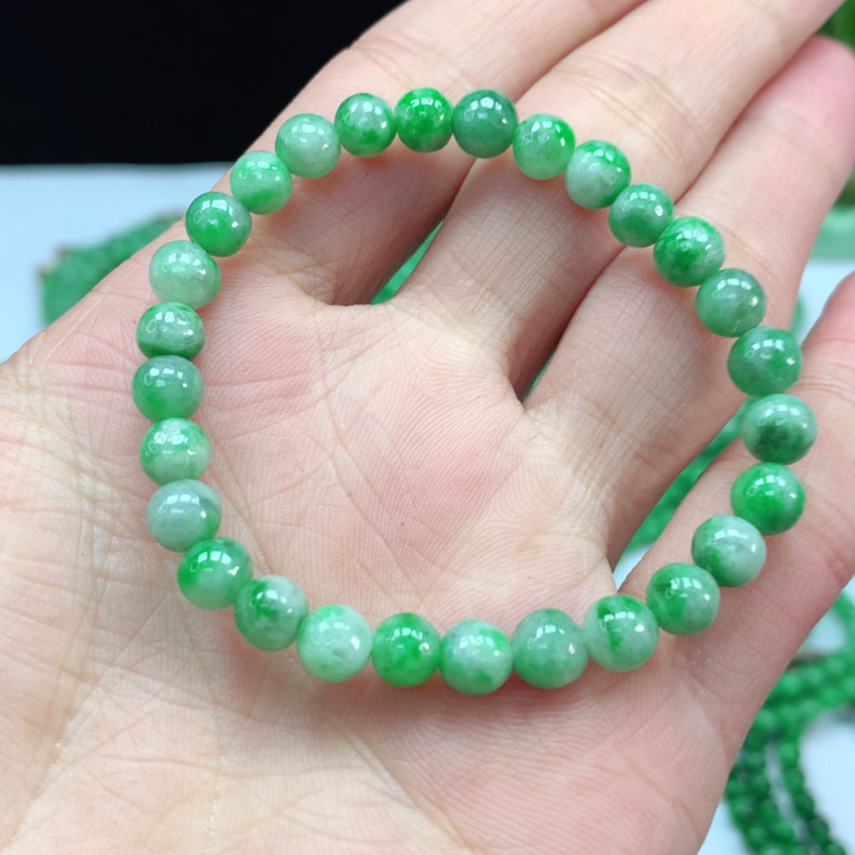 【闪购商品】翡翠手链未镶嵌