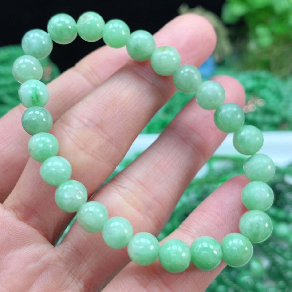 【闪购商品】翡翠手链未镶嵌