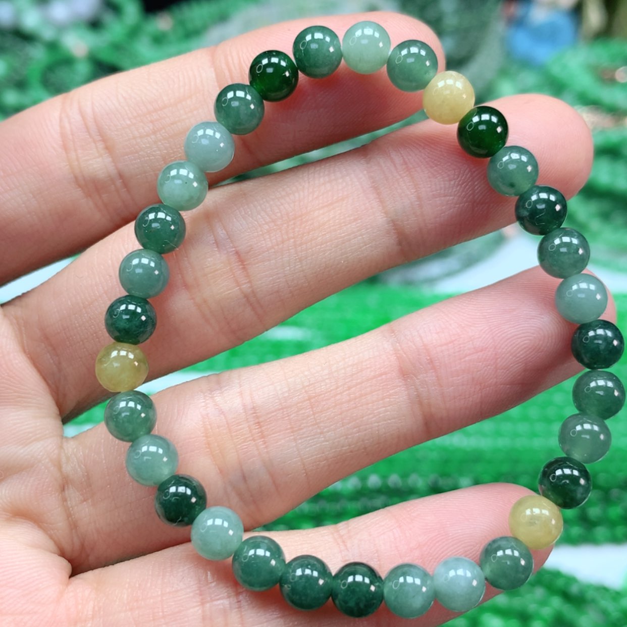 【闪购商品】翡翠手链未镶嵌