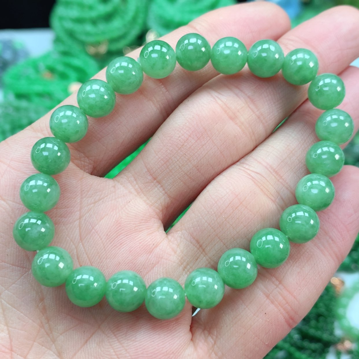 【闪购商品】翡翠手链未镶嵌