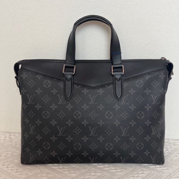 99新 LouisVuitton/路易威登 5011/时尚黑花传奇公文包7961