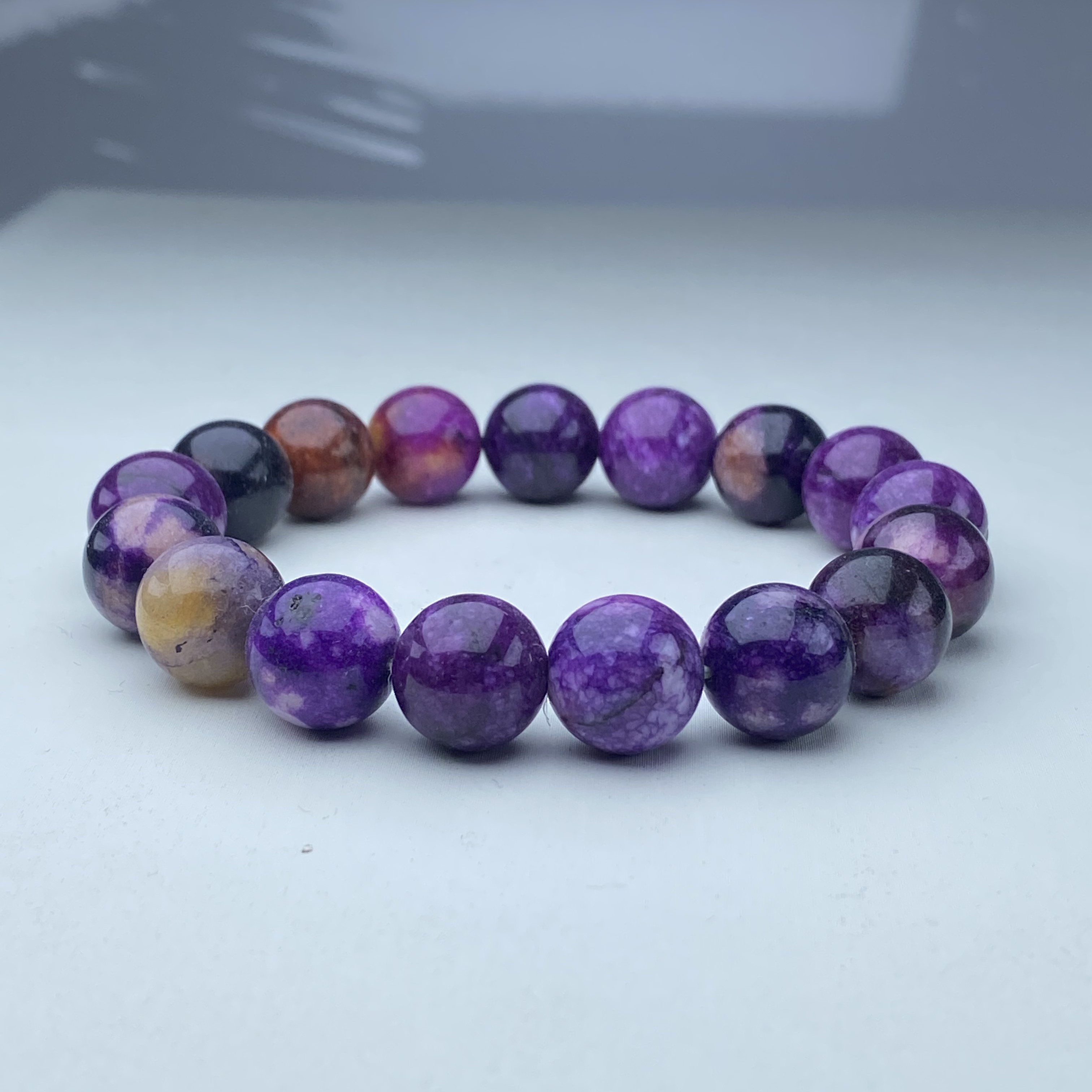 54号精品紫花苏手串12mm多样性发一件