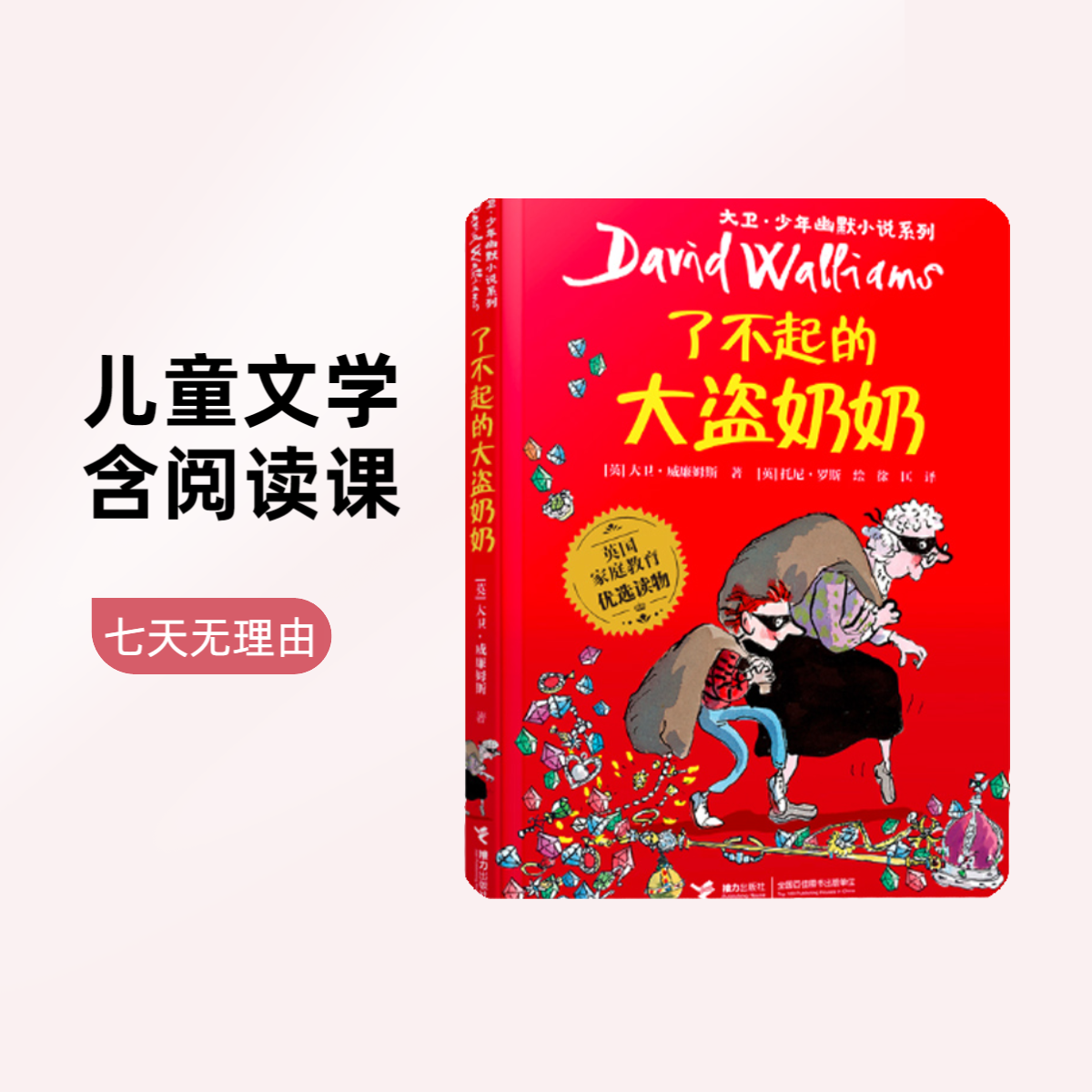《了不起的大盗奶奶》经典儿童文学书