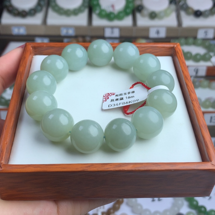 【闪购商品】和田玉手串未镶嵌用****2卡16
