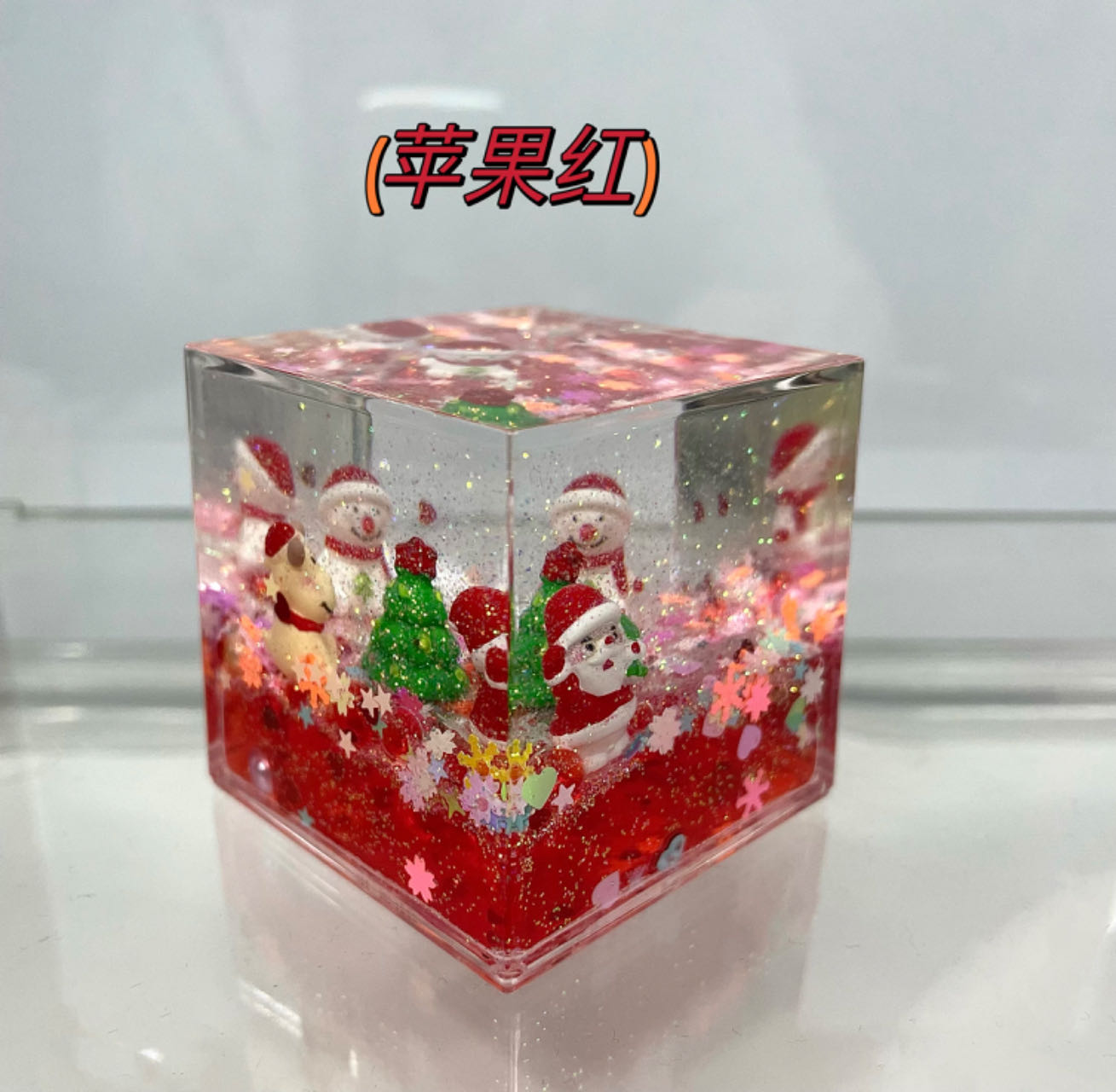 【主播代拆】创意液体流沙四漂入油方块新品桌面潮玩摆件盲盒【单个】