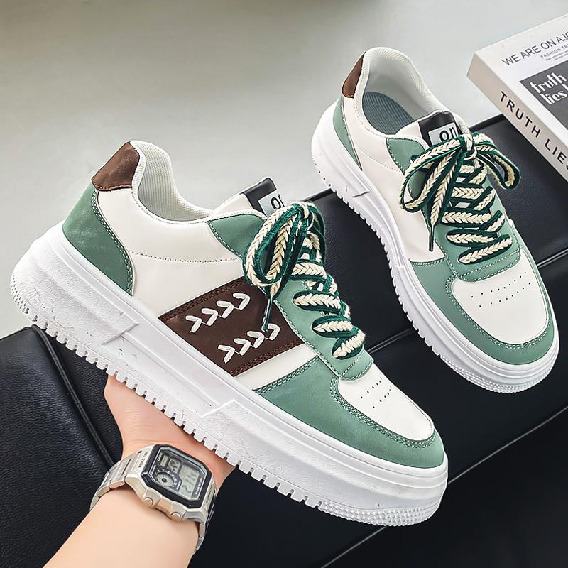 乔丹断码原创男鞋秋季厚底青少年运动小白板鞋休闲设计感小众