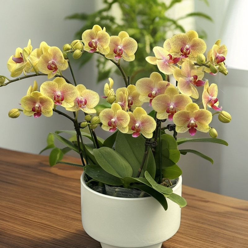 【卡曼】 蝴蝶兰懒人花 室内花卉 花期长 好养活植株生长