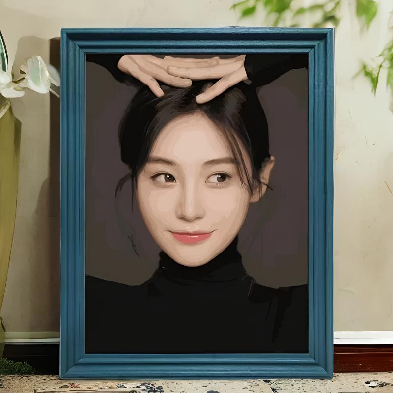 真心design|diy组合 L型油画外框装裱装饰ps相框定制现代简约外框