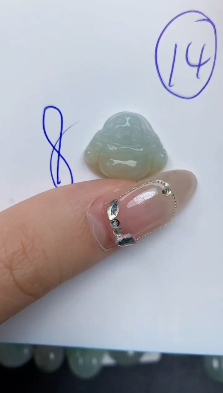 【闪购商品】翡翠颈饰未镶嵌14