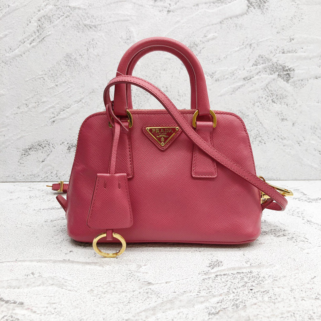 95新 Prada/普拉达 prada粉金贝壳  24010127-01  17.5/12/7.5