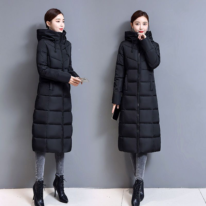 羽绒服新款爆款【反季清仓】羽绒女士女款中长款季衣过膝长