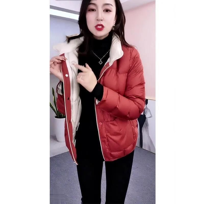 羽绒服新款爆款羽绒女士女款短款季时尚韩版轻薄款衣袄加