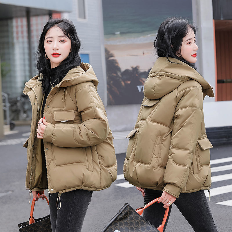 羽绒服新款爆款反季女士女款季韩版学生宽松衣小个子连帽
