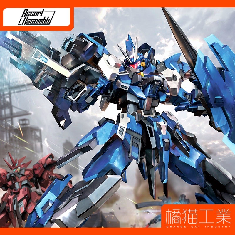 2023年新品 橘猫工业 1/100 拼装模型 ESTAILEV 闪灵 机甲 模玩