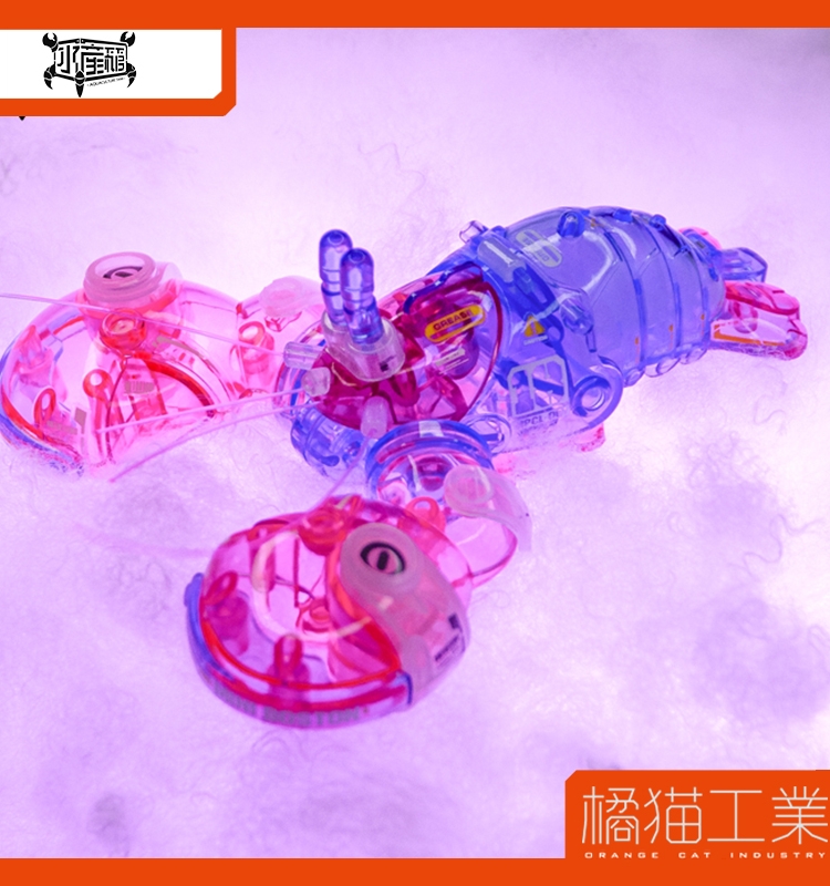 【橘猫工业】水产箱系列——波士顿龙虾 幽幽粉 拼装模型 手办