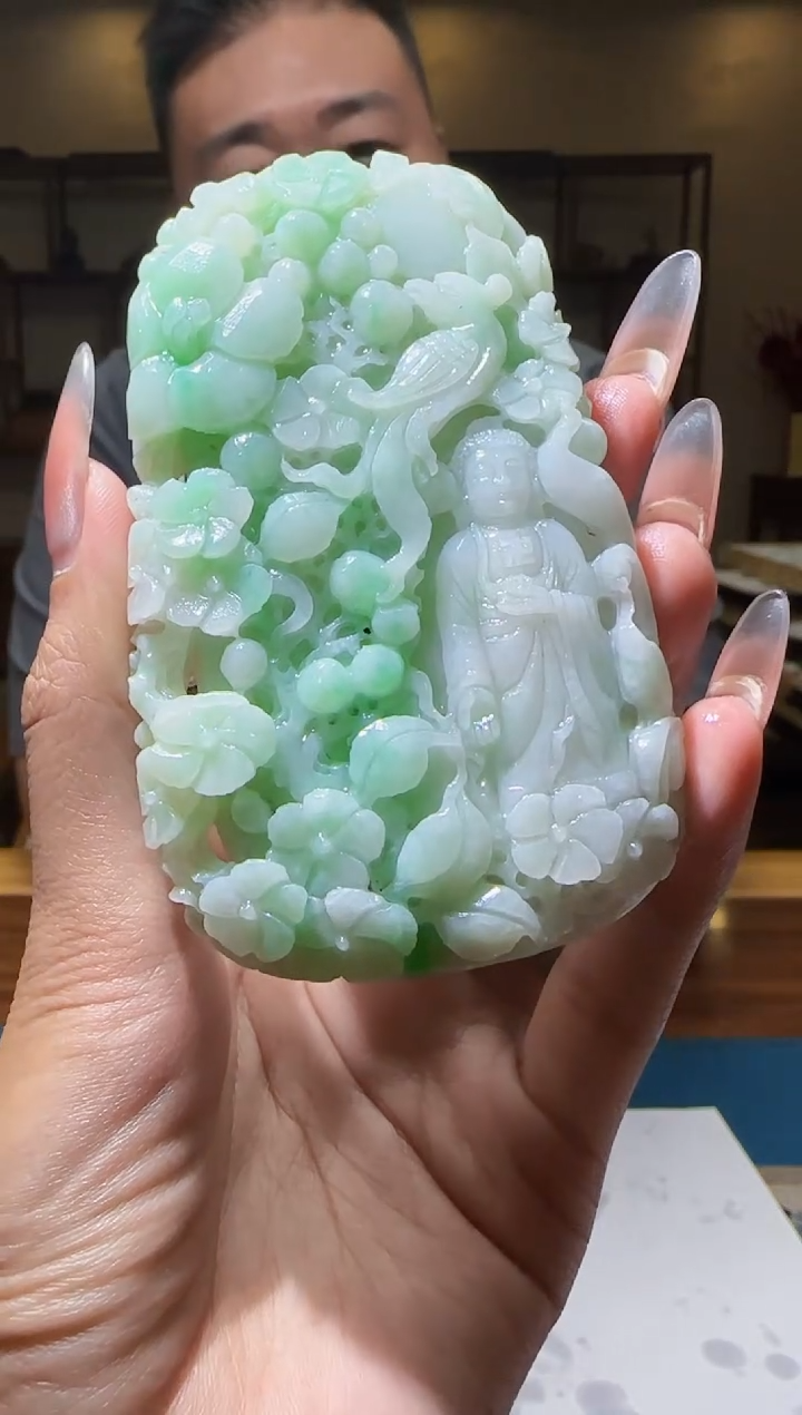 【闪购商品】定制翡翠未镶嵌X-@@ZZHJ071751