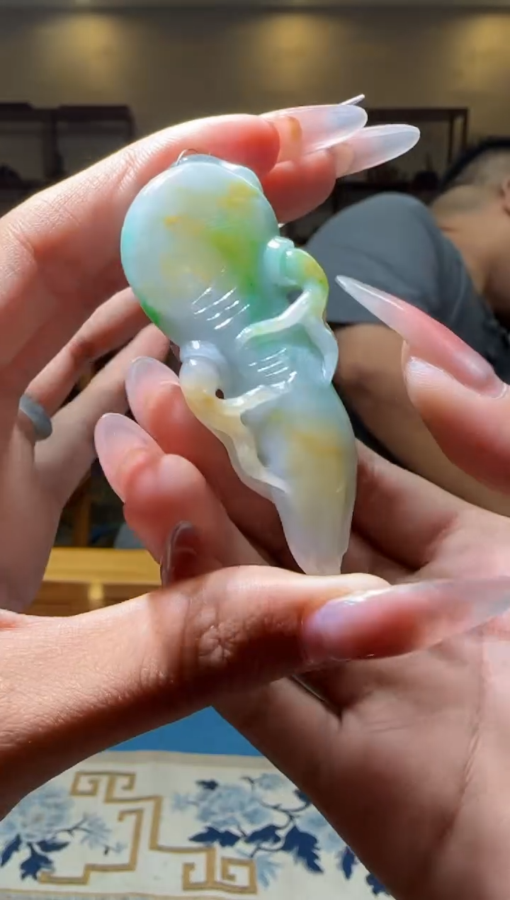 【闪购商品】定制翡翠未镶嵌X-@@ZZHJ071733