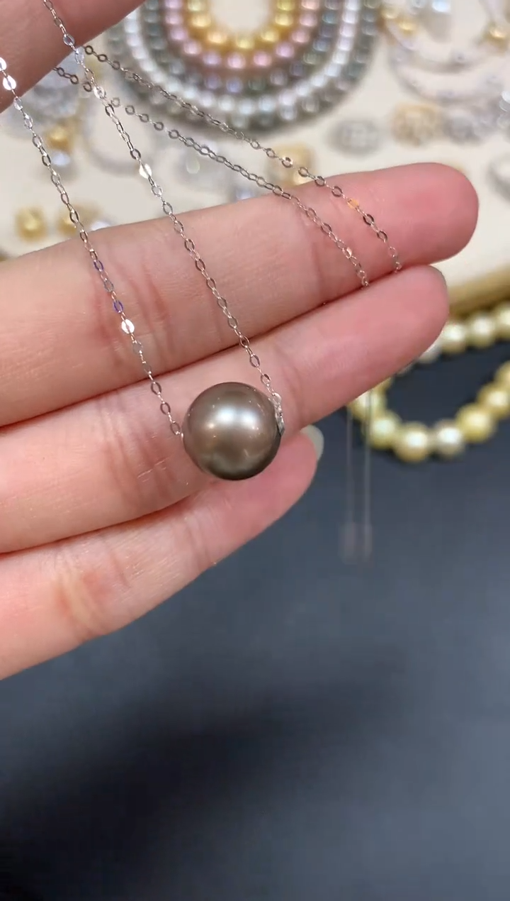 【闪购商品】海水珍珠项链（多样性发货）18K金镶嵌R234|980