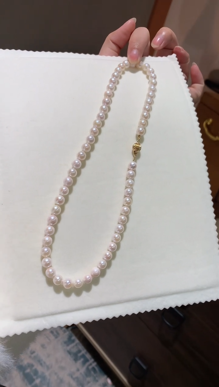 【闪购商品】海水珍珠项链（多样性发货）18K金镶嵌R250|3680