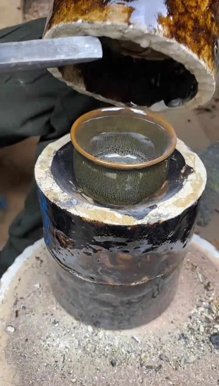 【闪购商品】瓷茶盏6建窑建盏龙窑柴烧