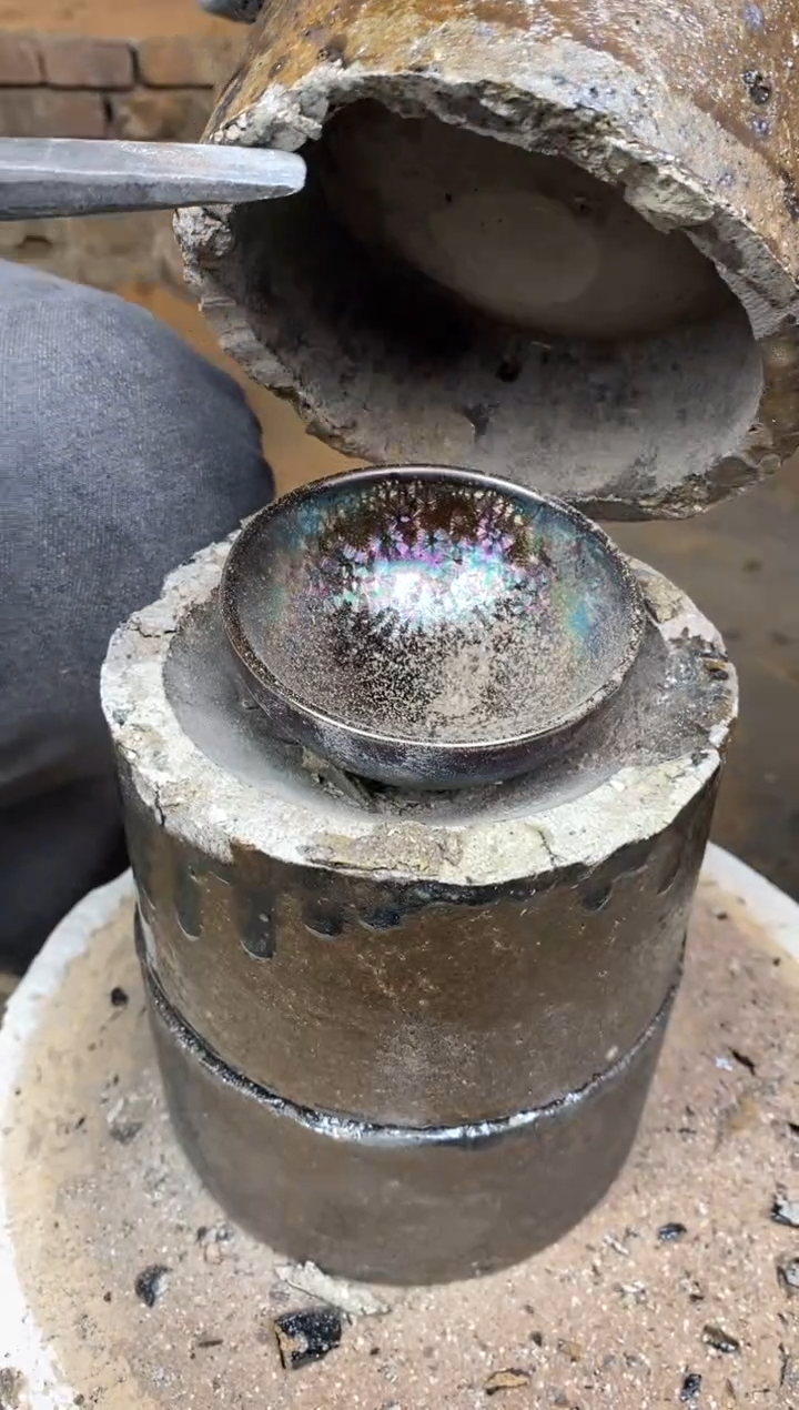 【闪购商品】瓷茶盏14龙窑柴烧建窑建盏