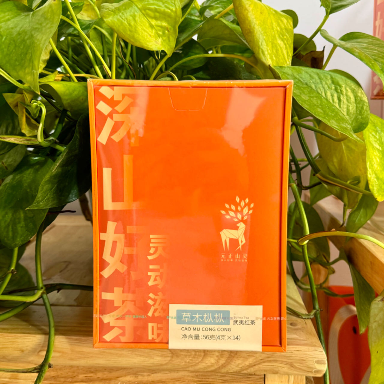 元正深山好茶武夷红茶草木枞枞56g