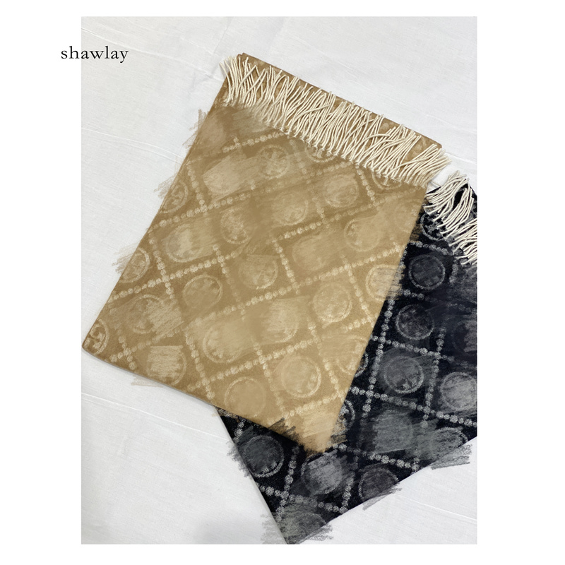 秋冬复古百搭印花围巾披肩SC2012