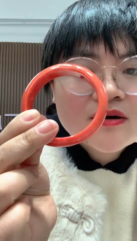 【闪购商品】琉璃手工艺品12019红镯【备注圈口】