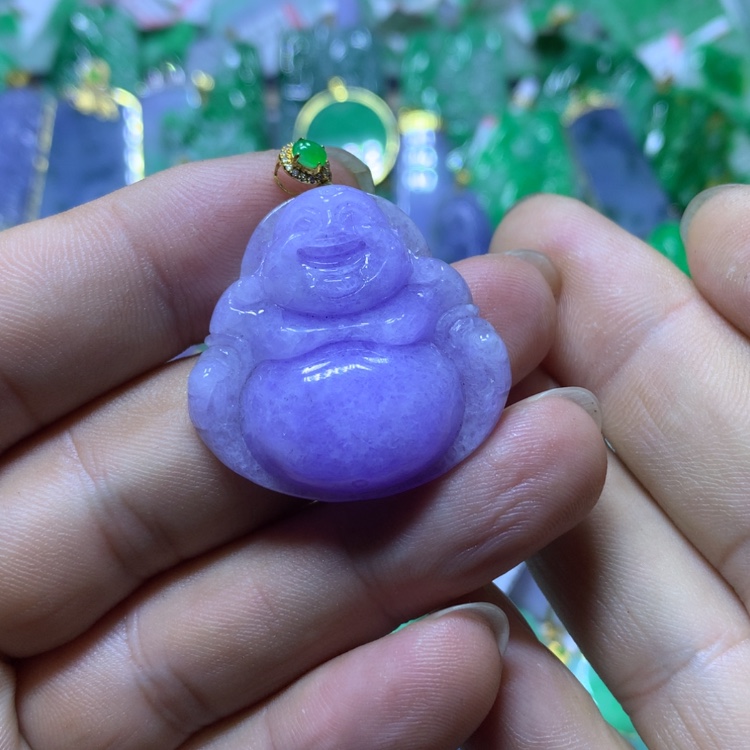 【闪购商品】定制翡翠18K金镶嵌