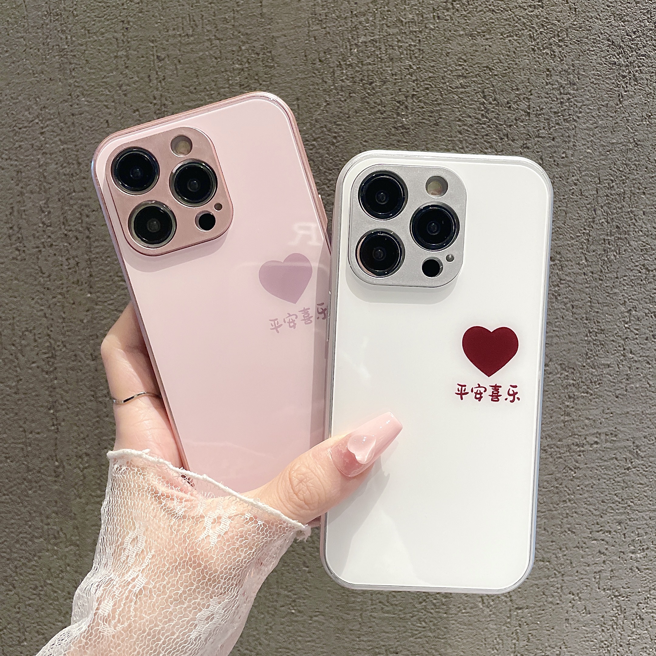 玻璃壳适用苹果iPhone14/华为荣耀/OPPO/VIVO/小米手机壳个性创意
