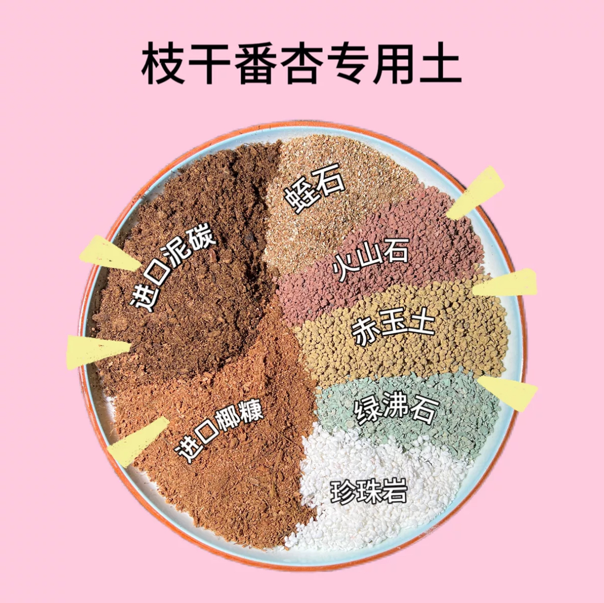 枝干番杏冰晶米粒糖球专用土营养土5包