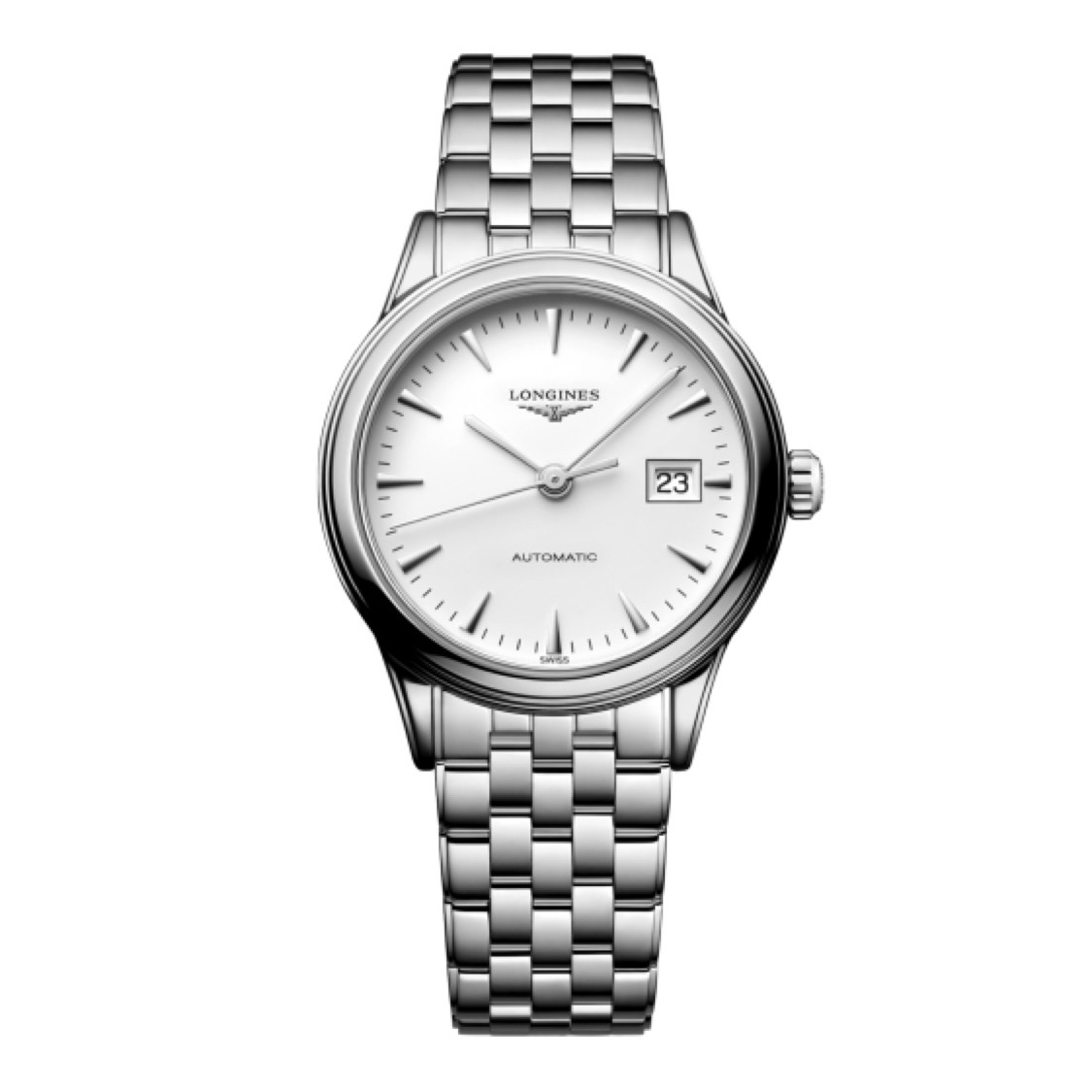 99新 Longines/浪琴 军旗374/机械女表/30mm