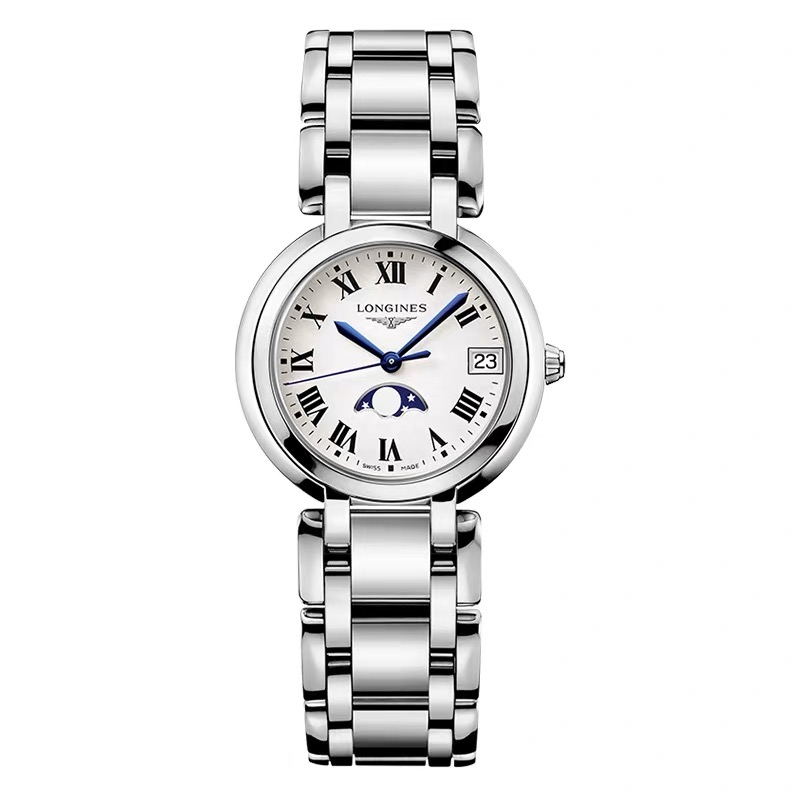 99新 Longines/浪琴 心月115/石英女表/表径30.5/优雅