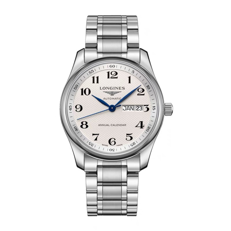 99新 Longines/浪琴 名匠920/双历机械男表/表经42mm