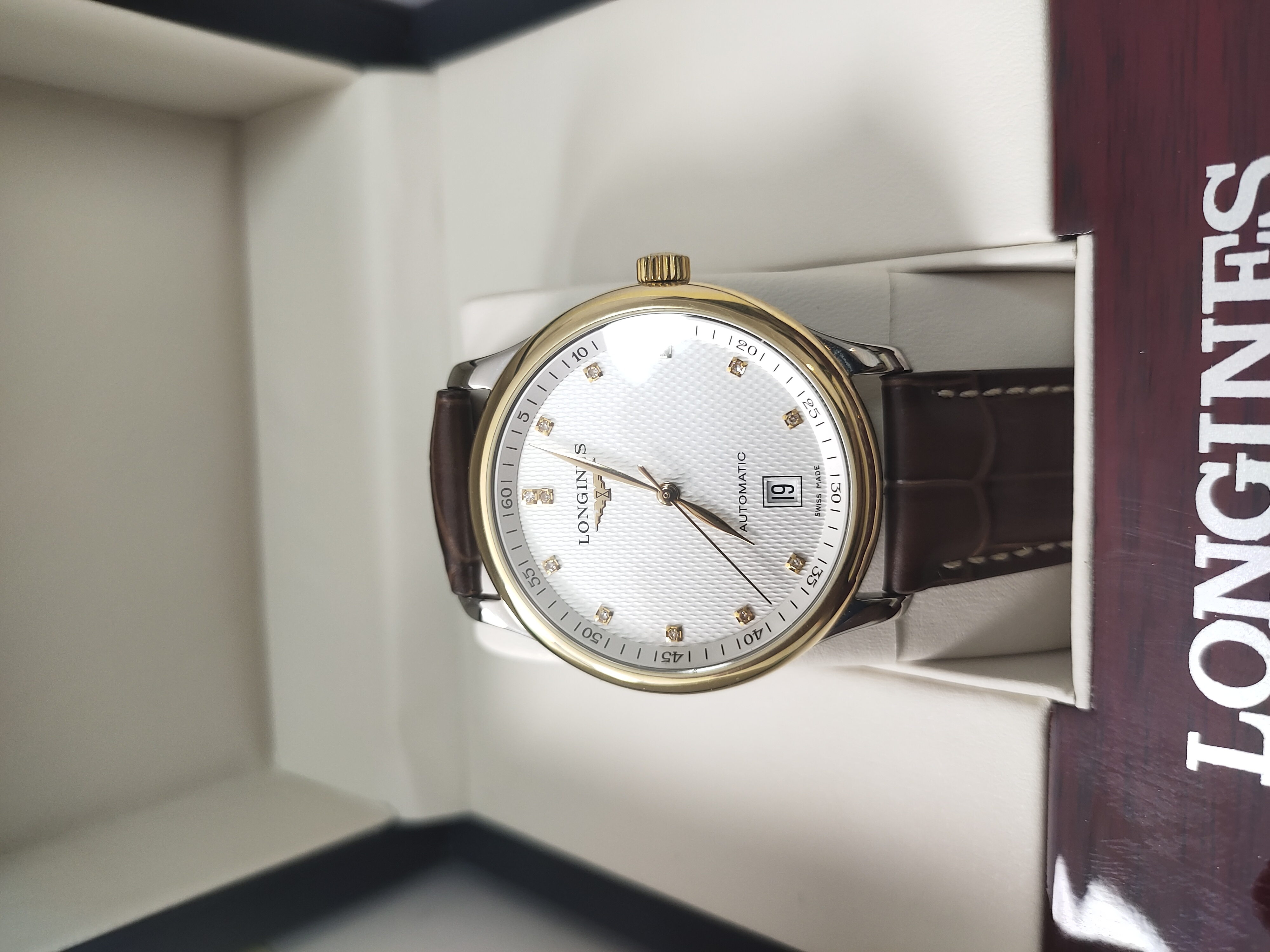 99新 Longines/浪琴 名匠/机械男表/表径38.5mm/公价30700