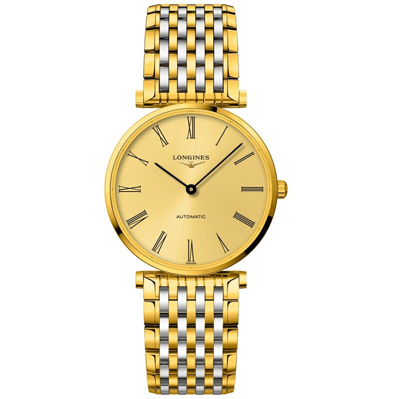 99新 Longines/浪琴 嘉岚908/机械男表/表经36/