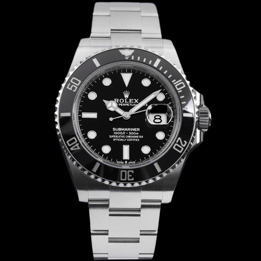 99新 Rolex/劳力士 S/黑水鬼126610潜航者/25年未使用全套/41mm