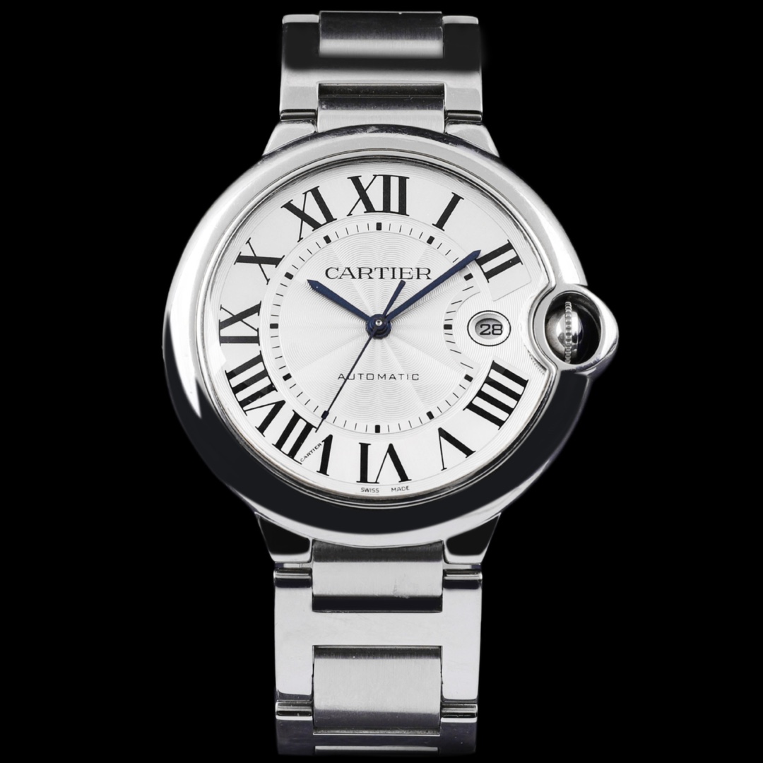 95新 Cartier/卡地亚 D/公价57500/蓝气球快拆表带/23年全套/42mm