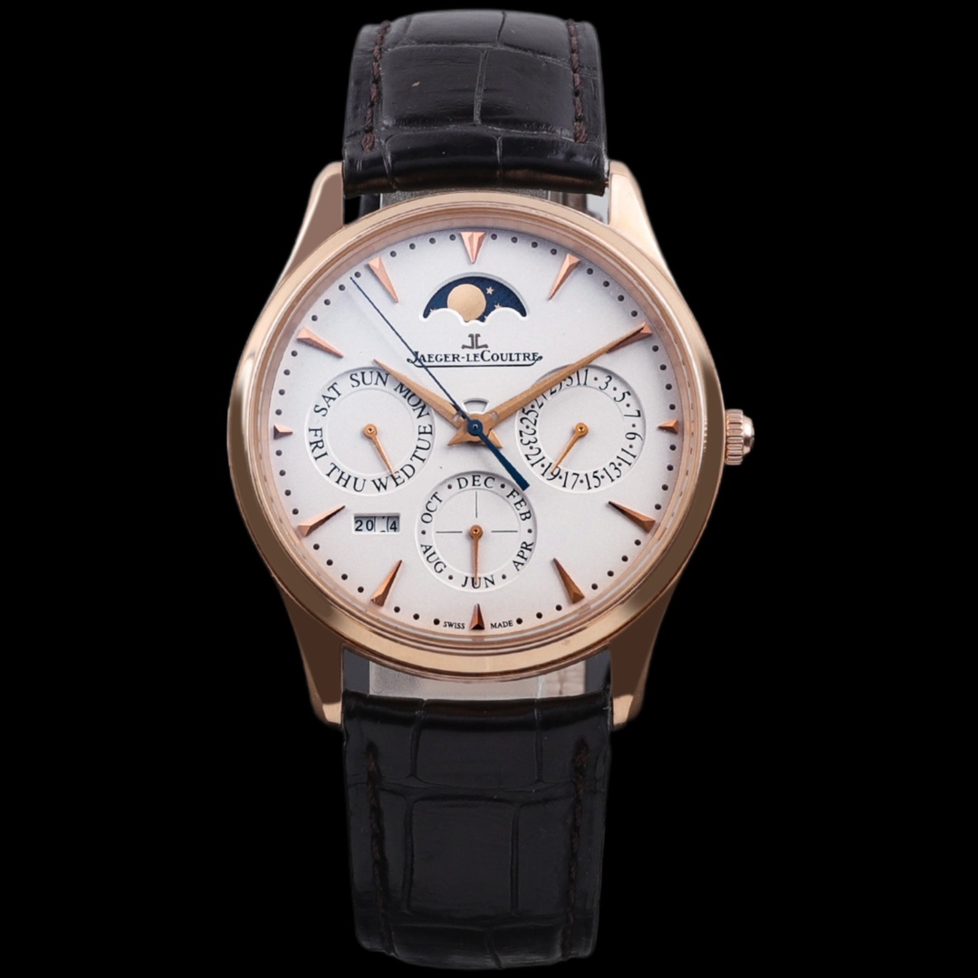 95新  X/积家/公价315000/大师万年历1302520/20年7月全套/39mm
