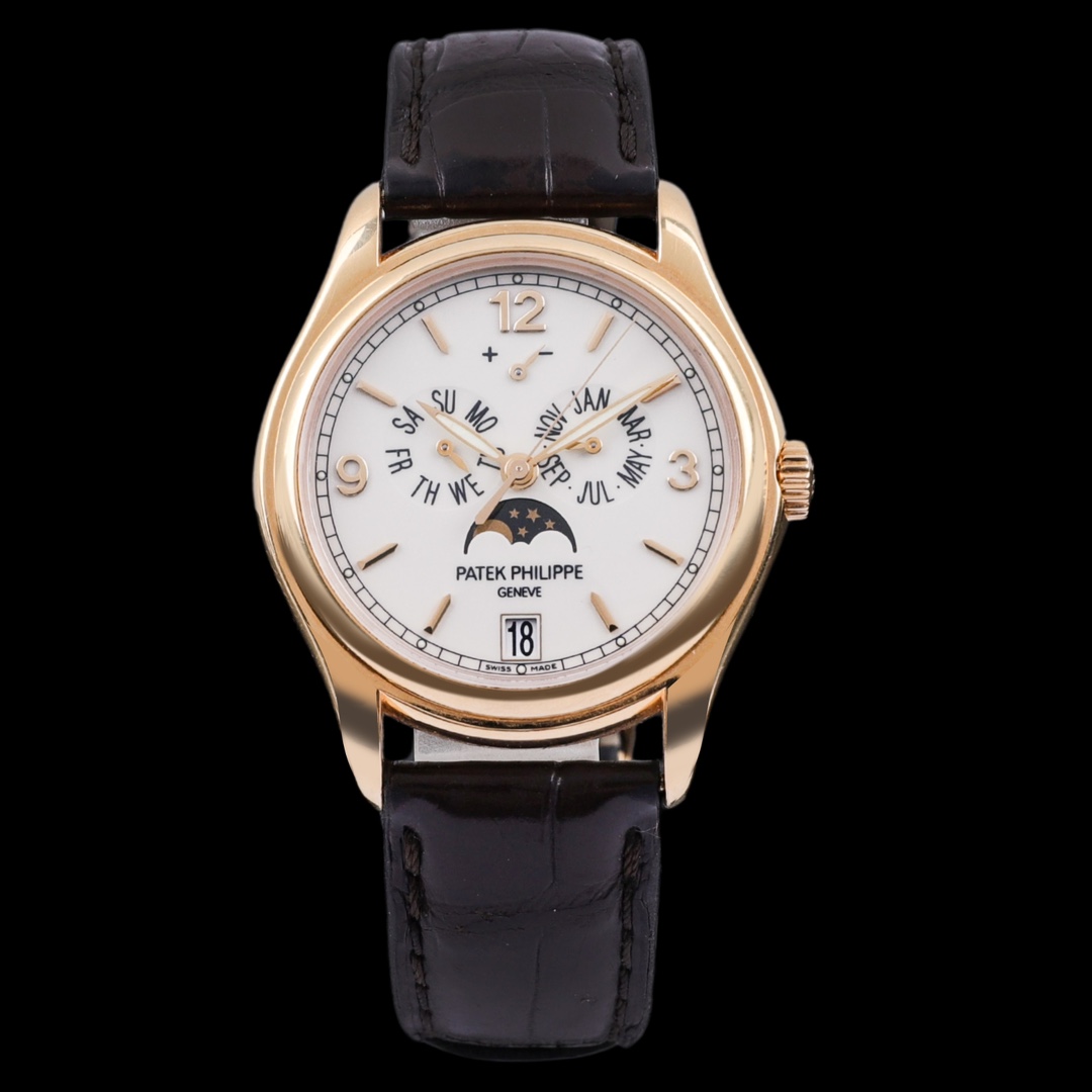 95新 Patek Philippe/百达翡丽 童童/5146J18k黄金/单表/39mm