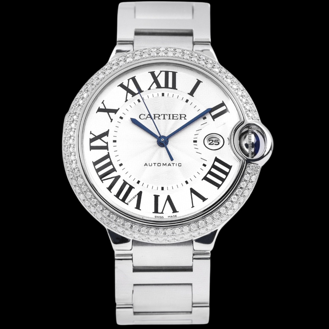 95新  卡地亚S/蓝气球W69012Z4升级/单表/42mm