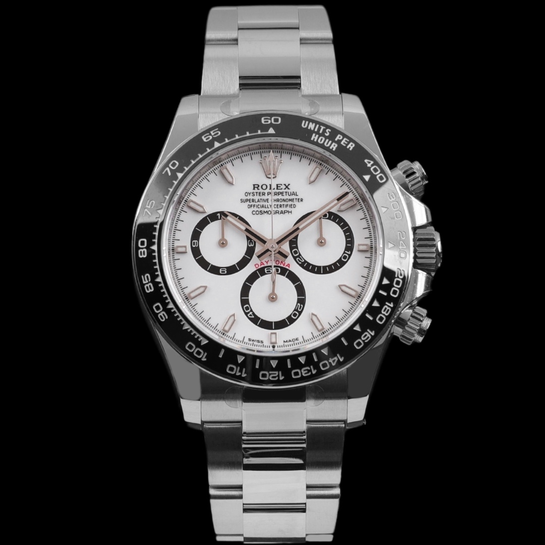 95新 Rolex/劳力士 S/白熊猫126500迪通拿/24年3月全套/40mm