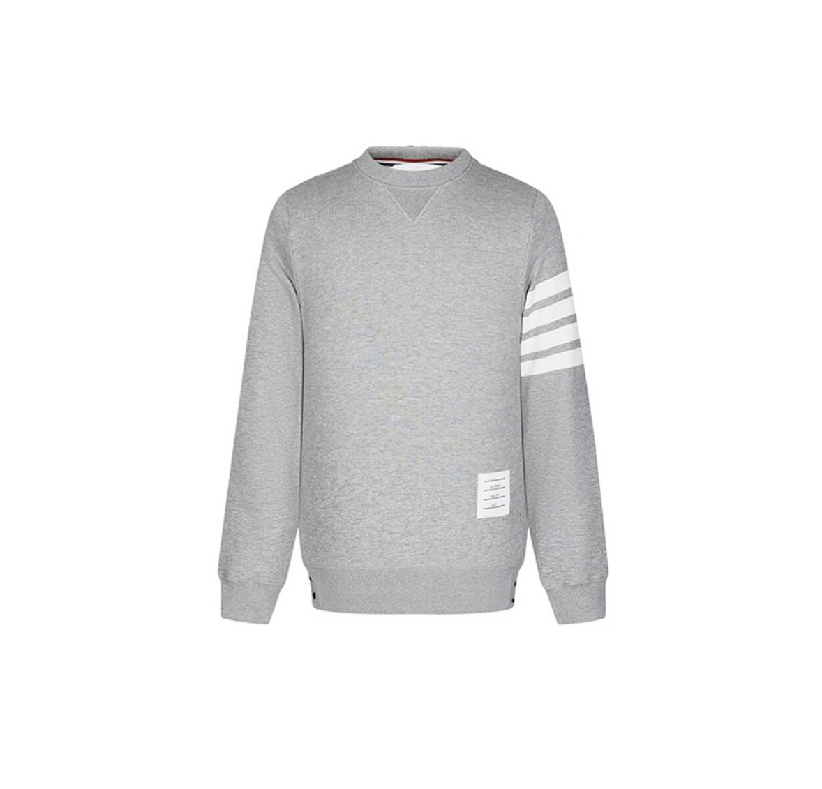 全新未使用 THOMBROWNE 经典棉质4杠圆领休闲套头卫衣