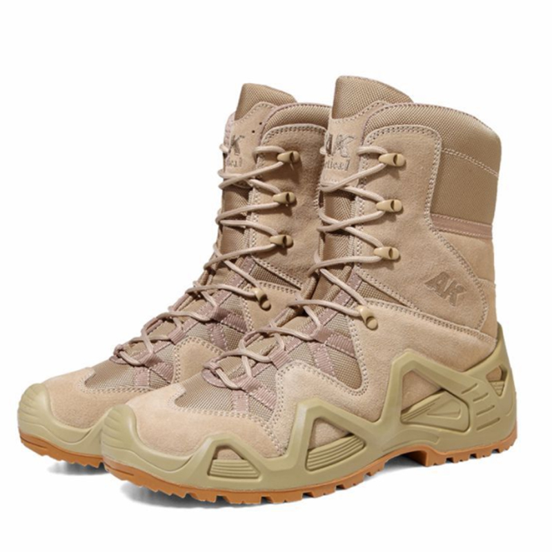 雷神双层帮面考杜拉户外作战靴