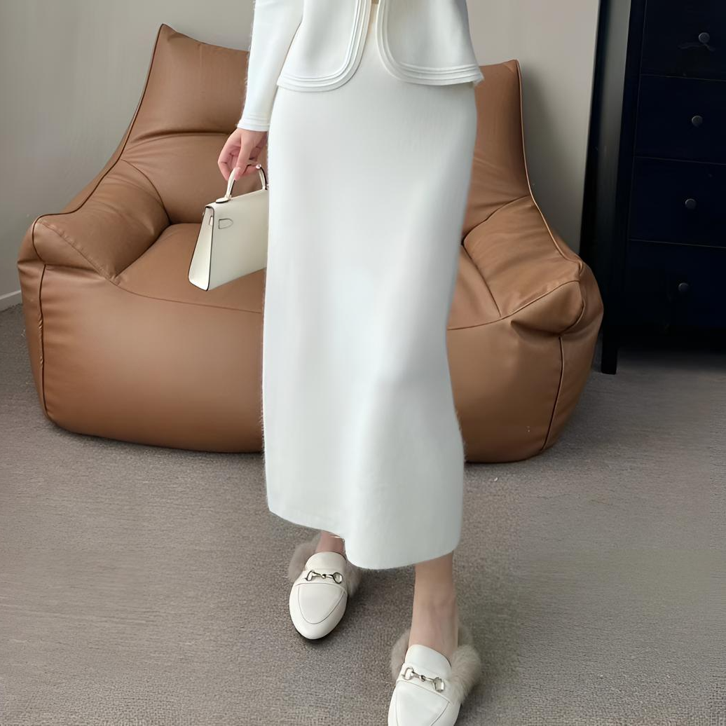 【烟雨江南】名媛显瘦冬款半身裙2396