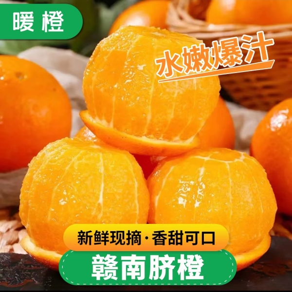 5斤江西赣南脐橙 爆汁好吃橙子 新鲜香甜多汁 应季水果产地直供