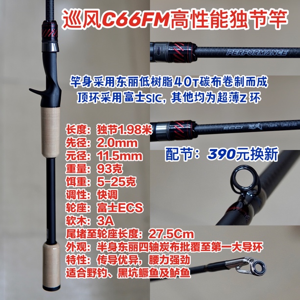 ECCI 巡风路亚竿 虫竿 高传导